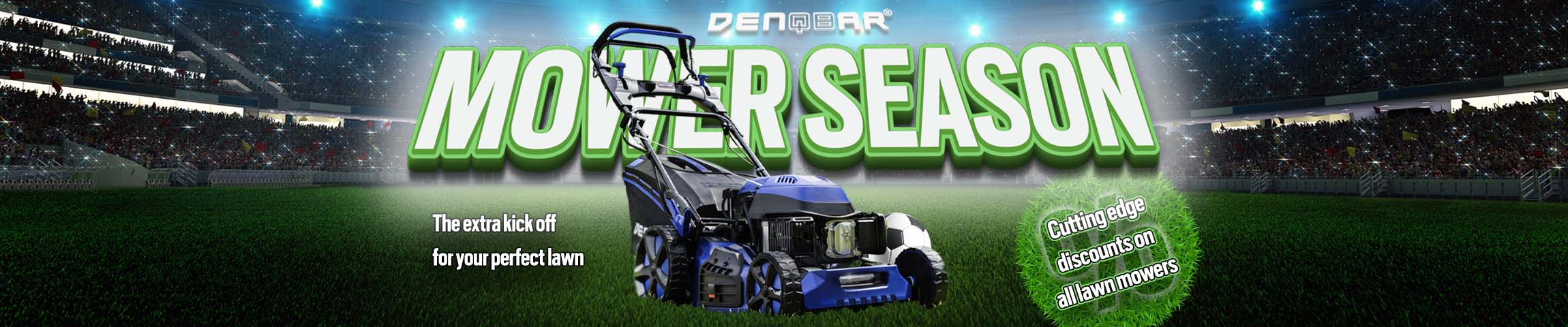 DENQBAR Mower Season Sale