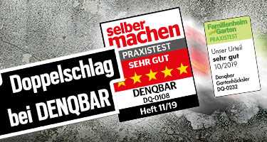 Doppelschlag bei DENQBAR: Auch unser Hochdruckreiniger räumt ab!