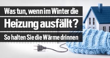 Kalter Winter – kalte Heizung?! Was nun?