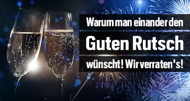 Darum wünscht man sich an Silvester einen „Guten Rutsch“: DENQBAR verrät’s