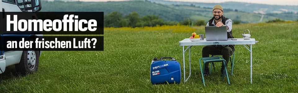 Homeoffice im Freien? So funktioniert’s!