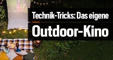 Outdoor-Kino im Garten: Technik-Tricks für die perfekte Filmnacht