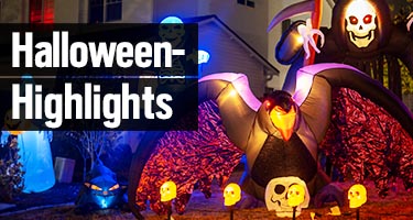 Halloween-Highlight: Strom für Gruselshows im Garten