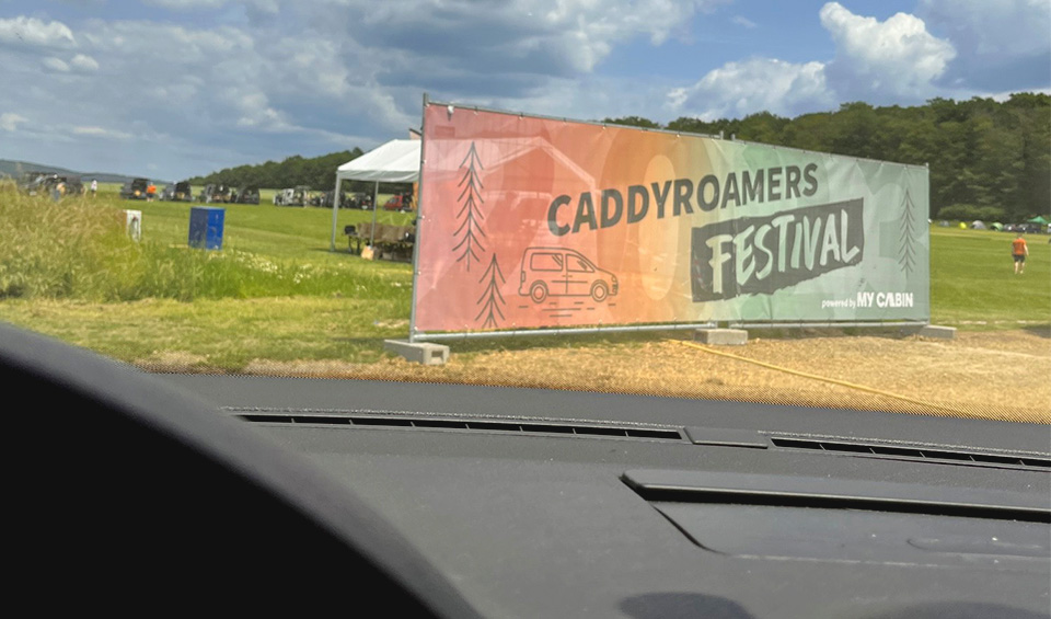 Willkommen auf dem Caddyroamers Festival