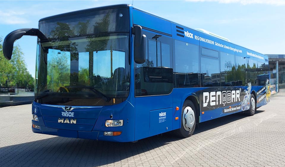 Seit 2023 zieht der zweite DENQ-Bus seine Runden
