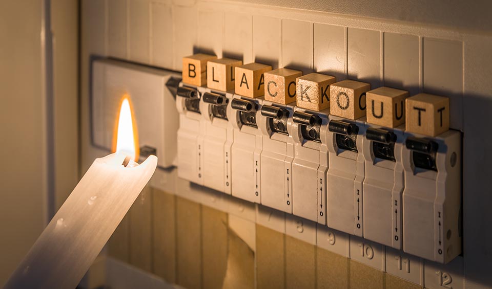 Ein Blackout ist ein besonders großer, langer Stromausfall