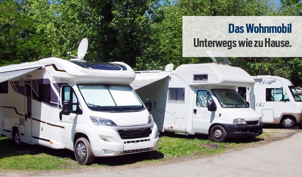 Camping im Wohnmobil