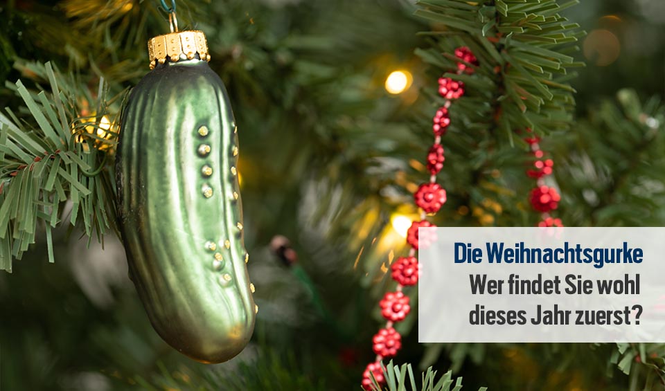 Weihnachtsgurke