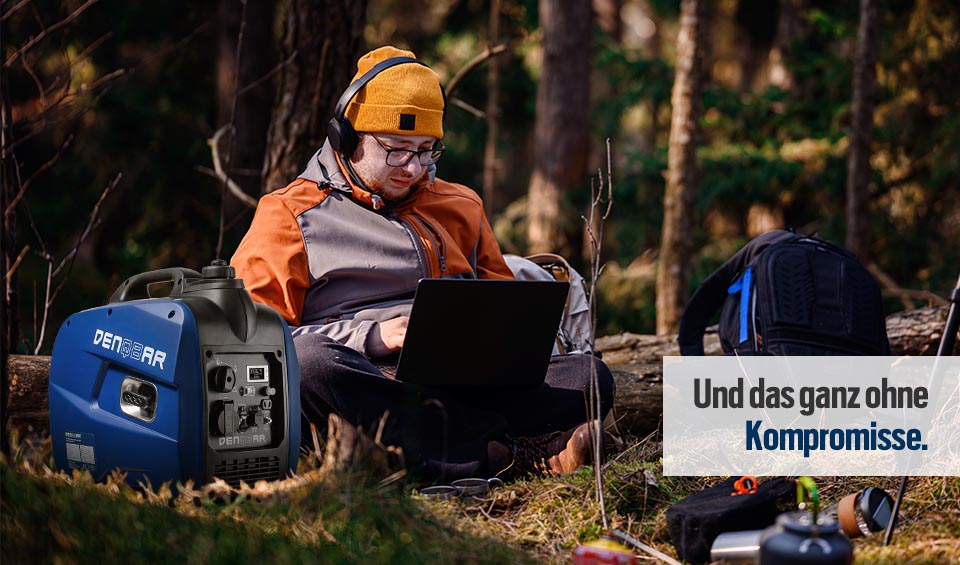 Camping mit mobilem Strom