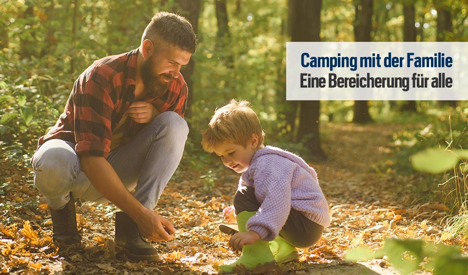 Camping mit der Familie