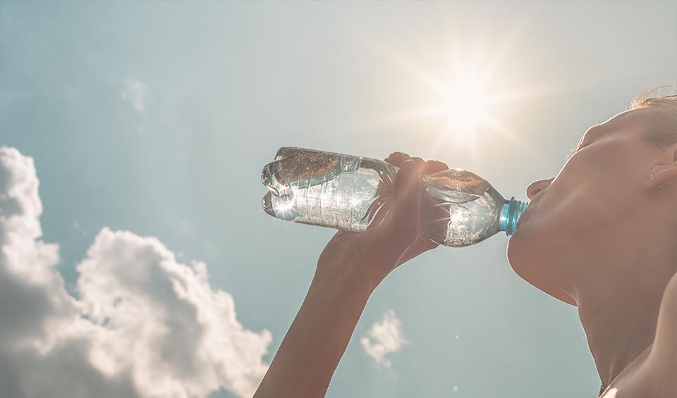 Wasser trinken