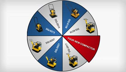 DENQBAR compactor selectionwheel