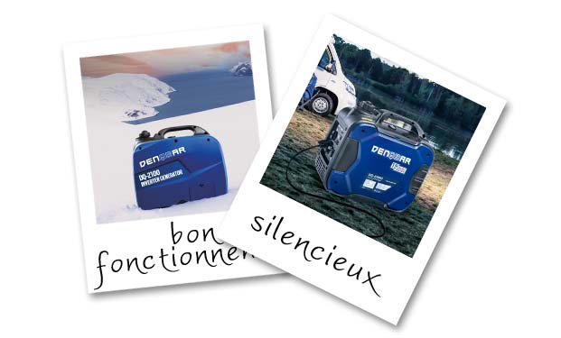 DENQBAR DQ-2100 - Plus silencieux que les générateurs classiques