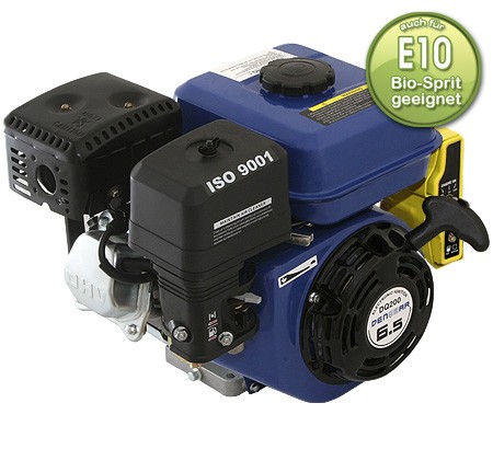 Universal Benzinmotor mit 4,8 kW (6,5 PS) 196 cm³ 20 mm S-Typ mit E-Start Benzinmotoren