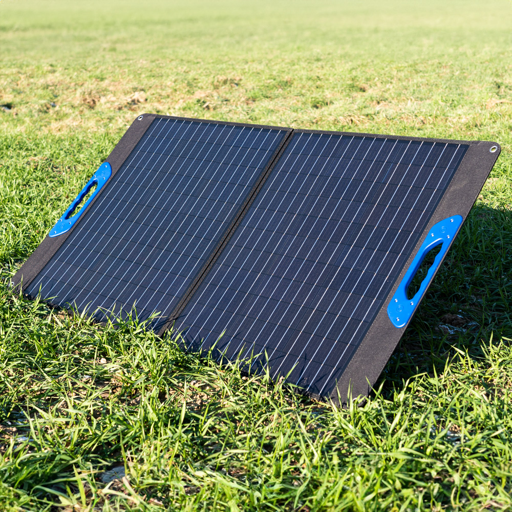 Panneau solaire pliable 100W, kit de panneau solaire portable